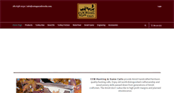 Desktop Screenshot of ccwhuntingcalls.com
